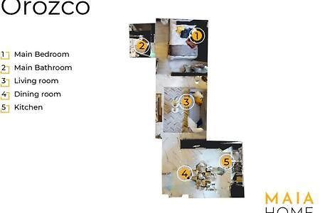 Orozco Maiahome-Polanco 1Br Close To Antara เม็กซิโกซิตี้ ภายนอก รูปภาพ
